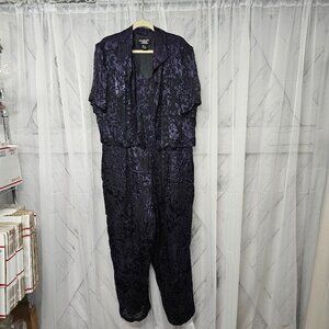 Elegant Purple Jumpsuit